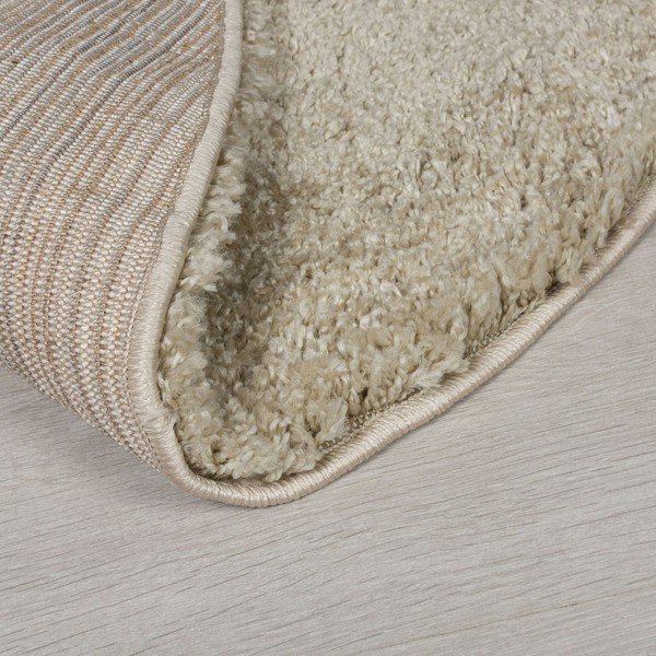 Béžový kulatý koberec ø 133 cm – Flair Rugs-image-3