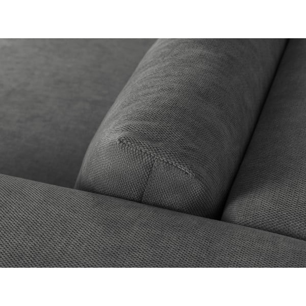 Tmavě šedá rohová pohovka do "U" Esther – Milo Casa-image-4