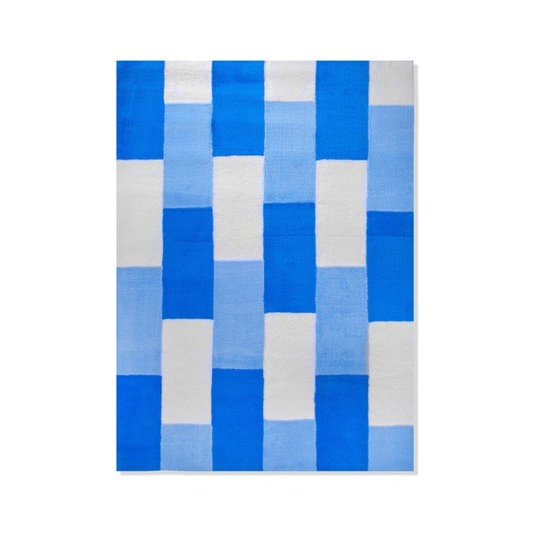 Dětský koberec Mavis Blue Lines, 100x150 cm