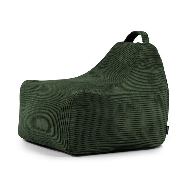 Zelený manšestrový dětský sedací vak Game Amuse – SLOWDOWN