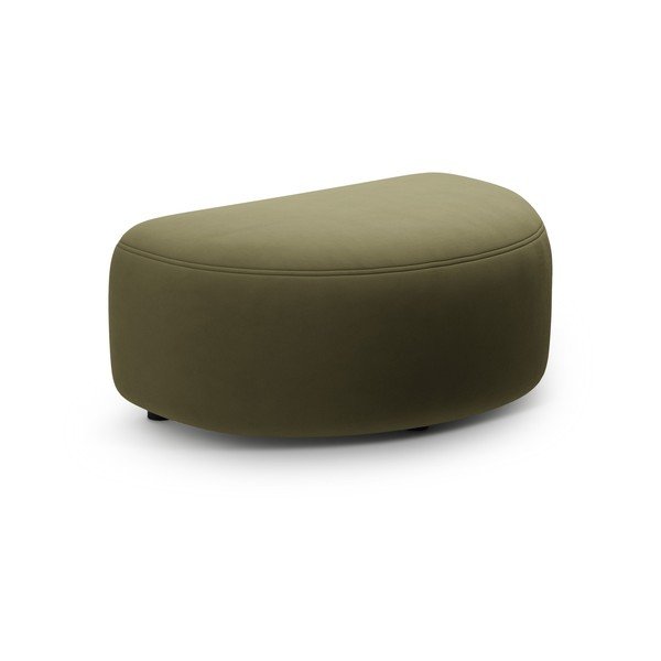 Zelená sametová podnožka Kate – Micadoni 