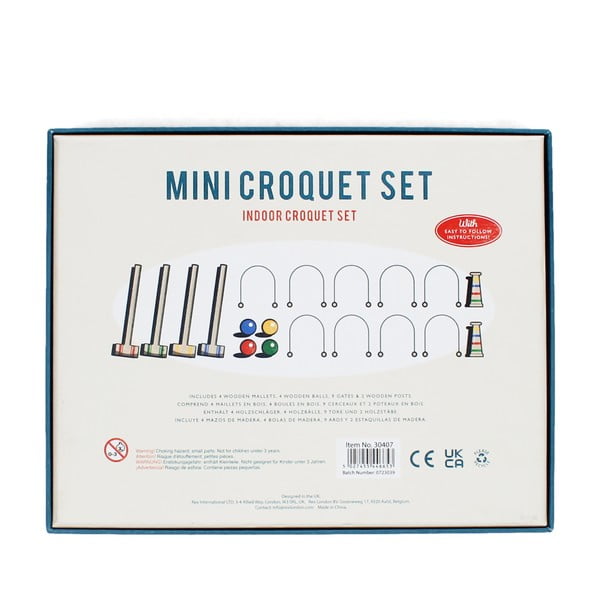 Stolní kroket Mini Croquet Set – Rex London-image-3