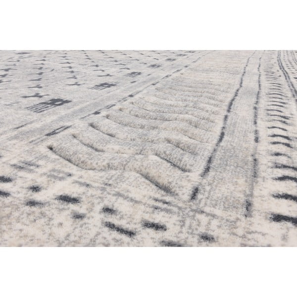 Bílý vlněný koberec 230x340 cm Masi – Agnella-image-4