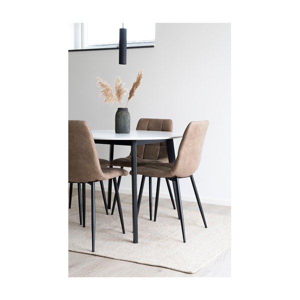 Krémový venkovní koberec z recyklovaných vláken 200x300 cm Menorca – House Nordic-image-1