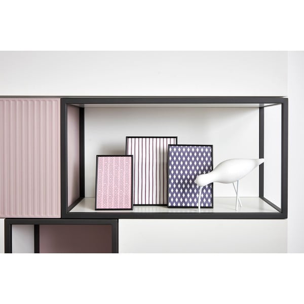 Černý kovový stojací/na zeď rámeček 11x16 cm Sweet Memory – Zilverstad-image-1