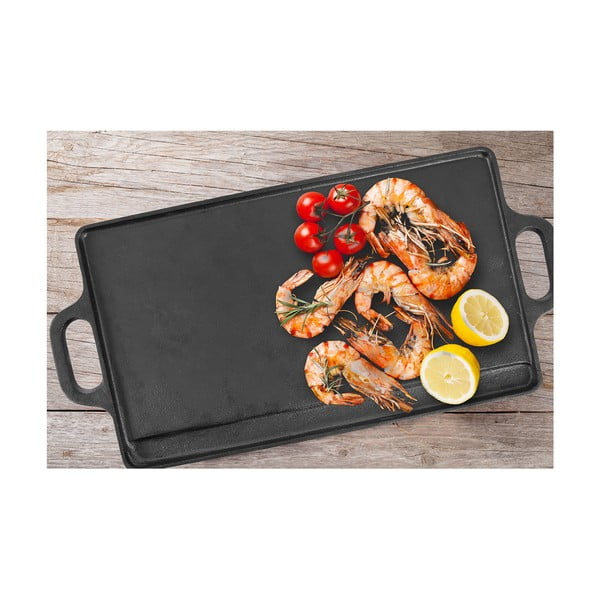 Litinová grilovací deska 23x45,5 cm LITINA – Orion-image-2