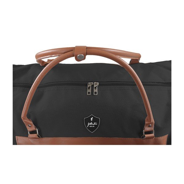 Černá cestovní taška na kolečkách GENTLEMAN FARMER Oslo, 40 l-image-4
