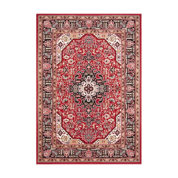 Červený koberec Nouristan Skazar Isfahan, 80 x 150 cm