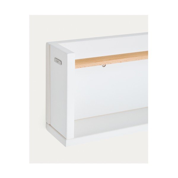 Bílá dětská police z bukového dřeva 64 cm Shantal – Kave Home-image-2