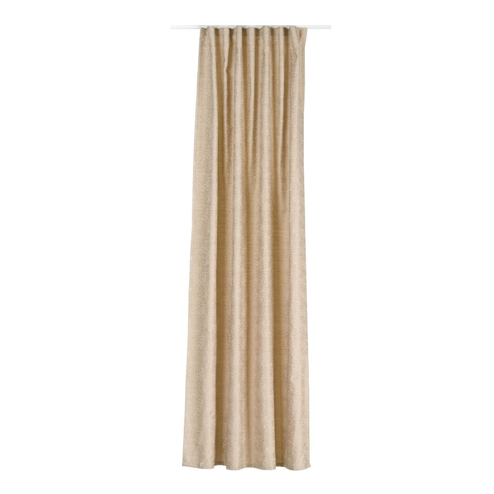 Béžový závěs z žakáru 140x260 cm Marciano – Mendola Fabrics