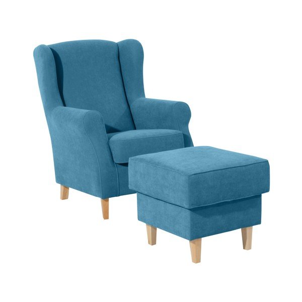 Petrolejově modrá podnožka Max Winzer Lorris-image-2