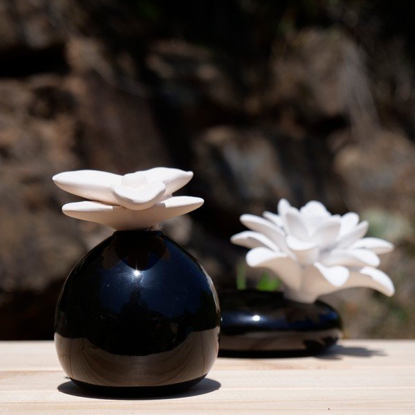 Bílý keramický difuzér s vůní vanilky Boles d´olor-image-1