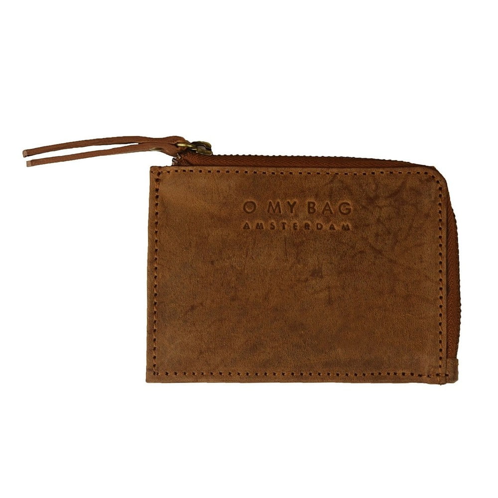 Hnědá kožená peněženka na drobné O My Bag Clue