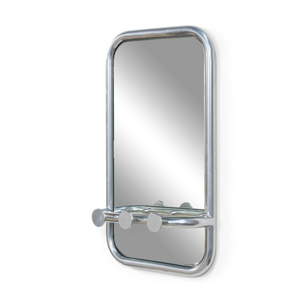 Kovový věšákový panel ve stříbrné barvě 35x60x11 cm Retro – Spinder Design-image-2