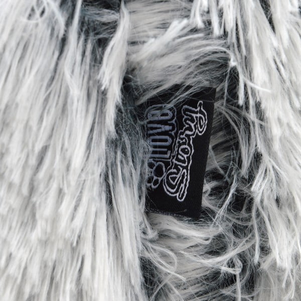 Bílý pelíšek pro psa ø 55 cm Fluffy Heather – Love Story-image-2