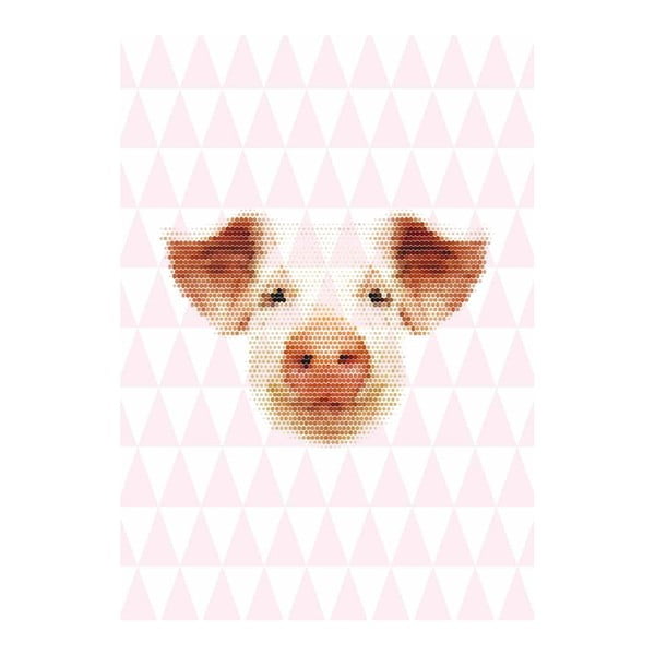 Plakát Pig, A3-image-1