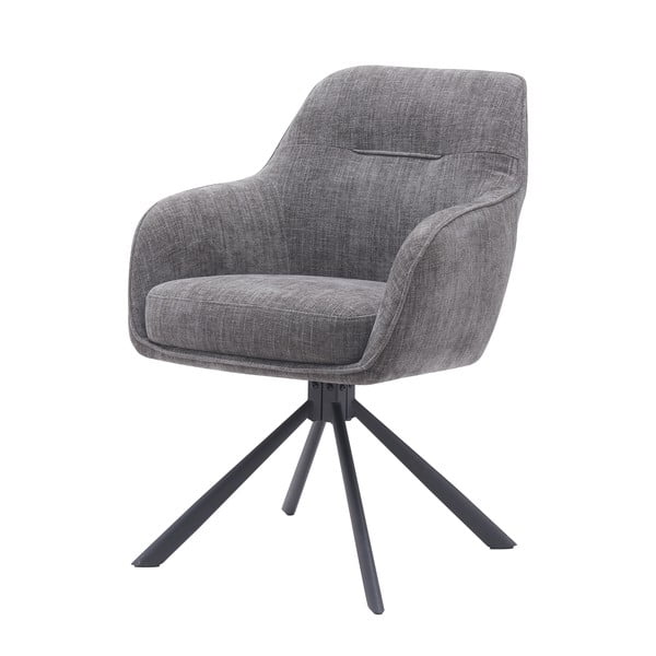 Šedá čalouněná jídelní křesla v sadě 2 ks Avola – Unique Furniture-image-3