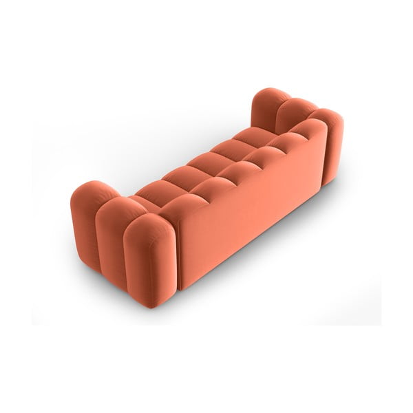 Růžová pohovka 228 cm Lupine – Micadoni Home-image-2