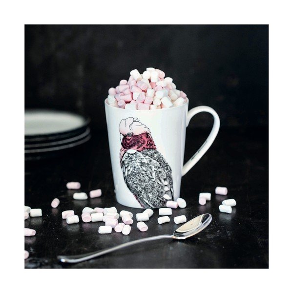 Bílý porcelánový hrnek Maxwell & Williams Marini Ferlazzo Galah, 450 ml-image-1