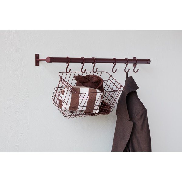 Vínový nástěnný věšák nerezový 70 cm Hang-It – Mette Ditmer Denmark-image-3