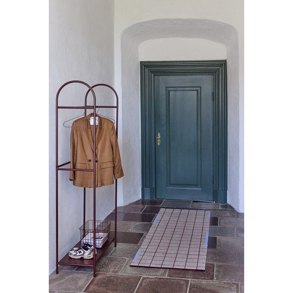 Vínový kovový stojan na oblečení 92x186x39 cm Arch – Mette Ditmer Denmark-image-1