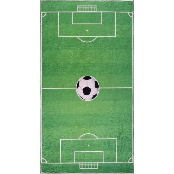 Zelený pratelný dětský hrací koberec 120x180 cm Soccer Time – Vitaus