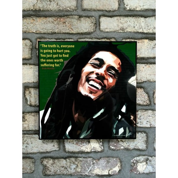 Obraz  Bob Marley - The Truth is, everyone is going to hurt you