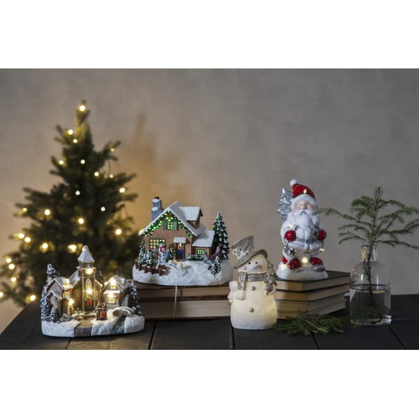 Světelná dekorace s vánočním motivem v bílo-stříbrné barvě Buddy – Star Trading-image-3