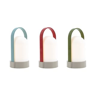 Bílá LED stmívatelná stolní lampa (výška 15 cm) Uri – Remember