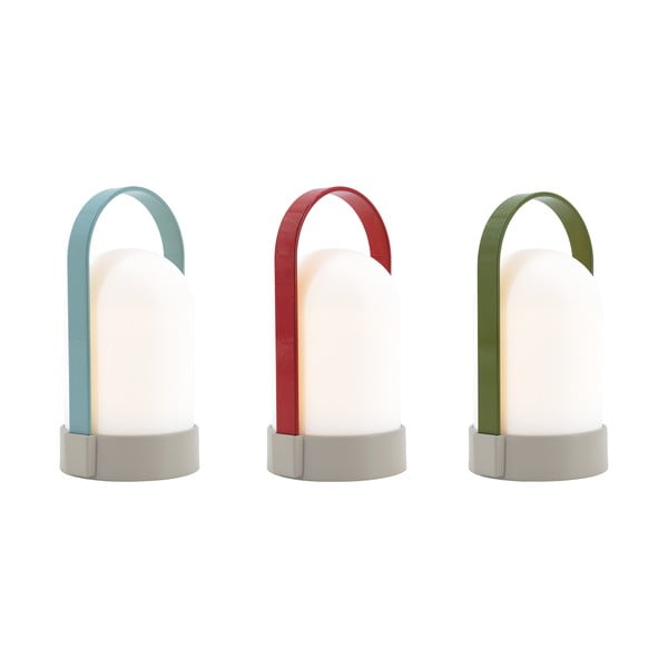 Bílá LED stmívatelná stolní lampa (výška 15 cm) Uri – Remember