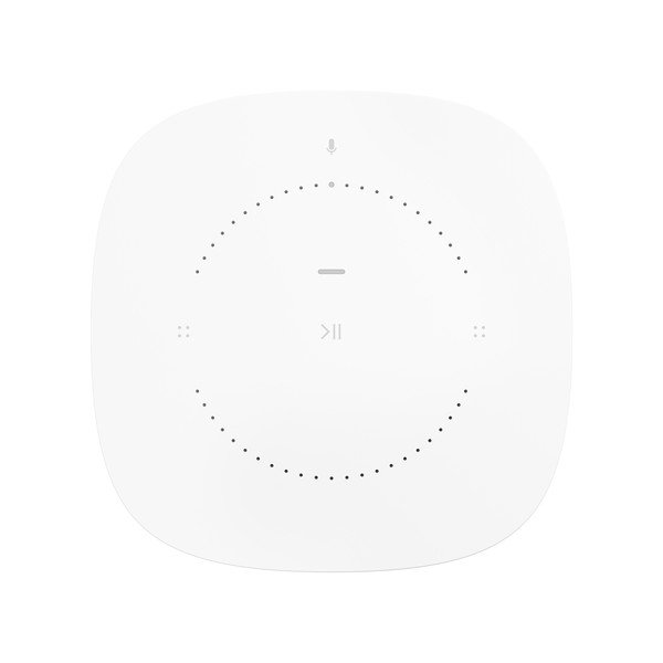 Bílý přenosný reproduktor Sonos One II-image-3