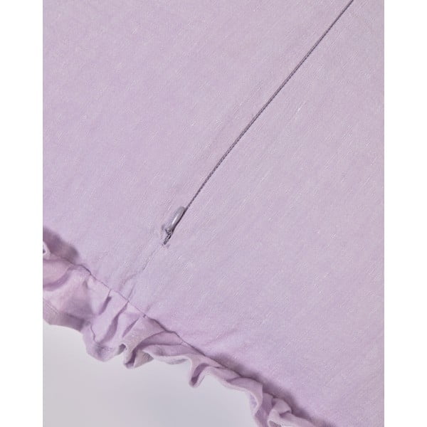 Povlak na polštář s příměsí lnu 45x45 cm Nacha – Kave Home-image-2