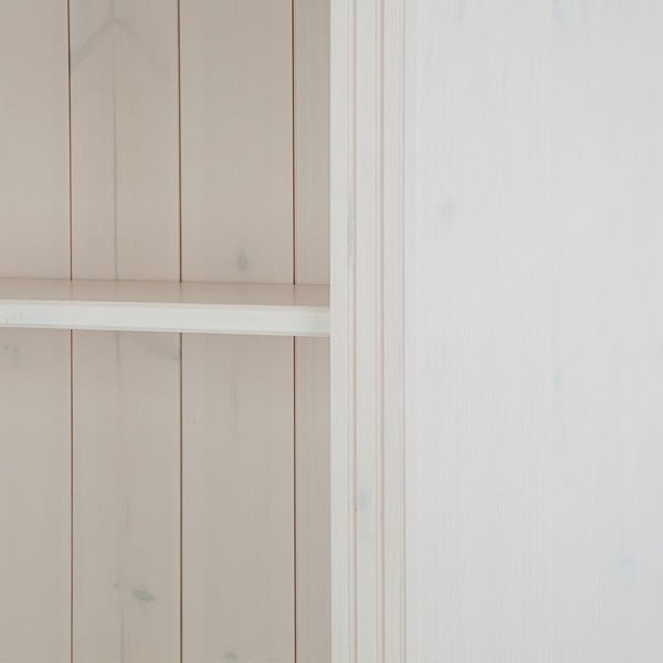 Bílá TV sestava z borovicového dřeva 140x223 cm Anita – Støraa-image-4