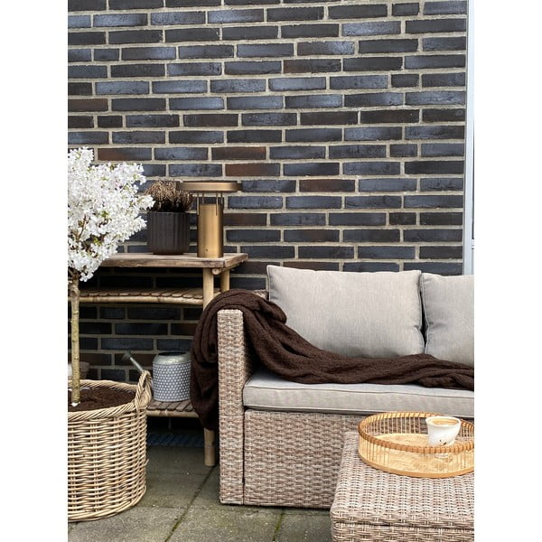 LED stmívatelná stolní lampa v bronzové barvě s kovovým stínidlem (výška 28 cm) BringMe – Hübsch-image-4