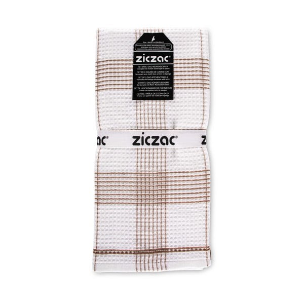 Utěrky v sadě 3 ks 50x76 cm Duo Waffle – ZicZac