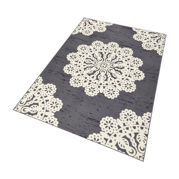 Šedý koberec Hanse Home Gloria Lace, 200 x 290 cm-image-3