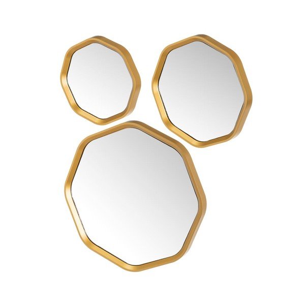 Nástěnná zrcadla v sadě 3 ks – Casa Selección