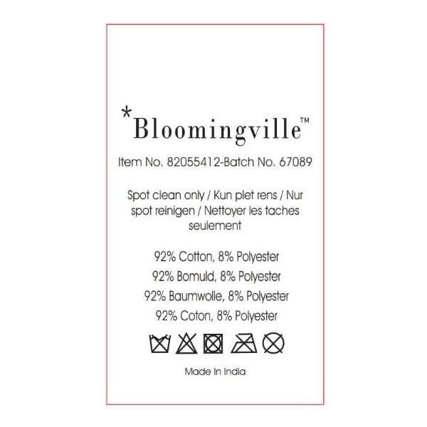 Bílý/šedý bavlněný koberec 90x150 cm Katie – Bloomingville-image-4