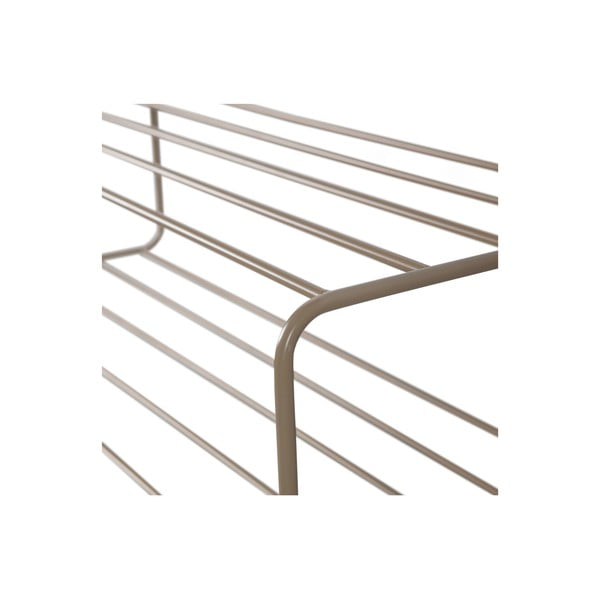 Světle hnědý kovový závěsný botník Josse – WOOOD-image-4