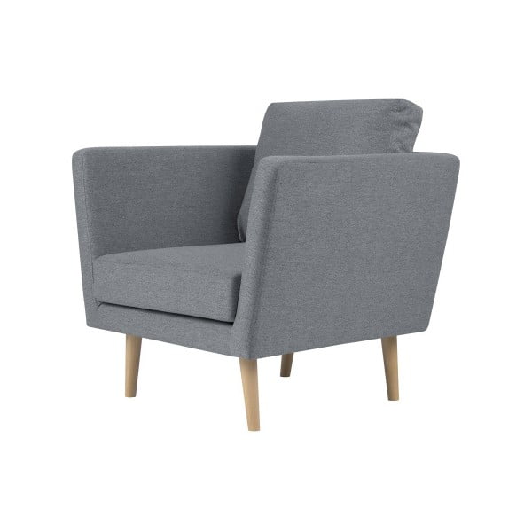 Světle šedé křeslo Mazzini Sofas Cactus-image-3