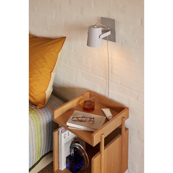 Noční stolek v dekoru dubu v přírodní barvě Archive – Hübsch-image-3