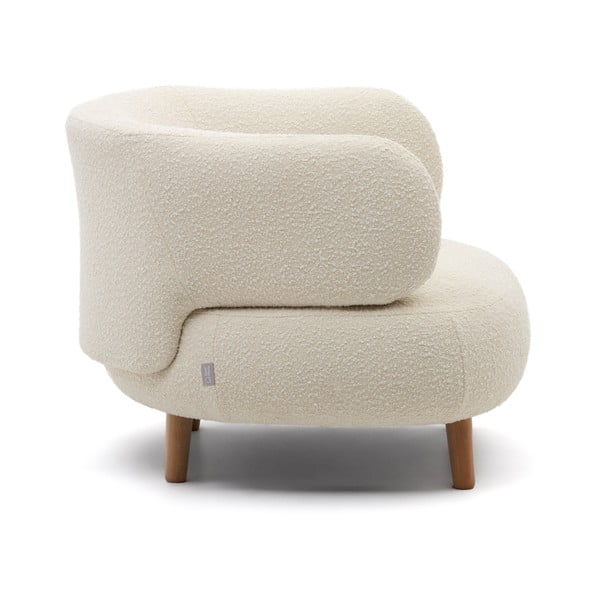 Krémové křeslo Luisa – Kave Home-image-2