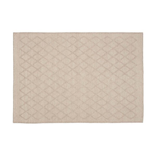 Béžový pratelný koberec s příměsí vlny 160x230 cm Sybil – Kave Home