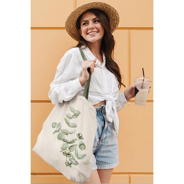 Béžová textilní taška Kate Louise-image-2