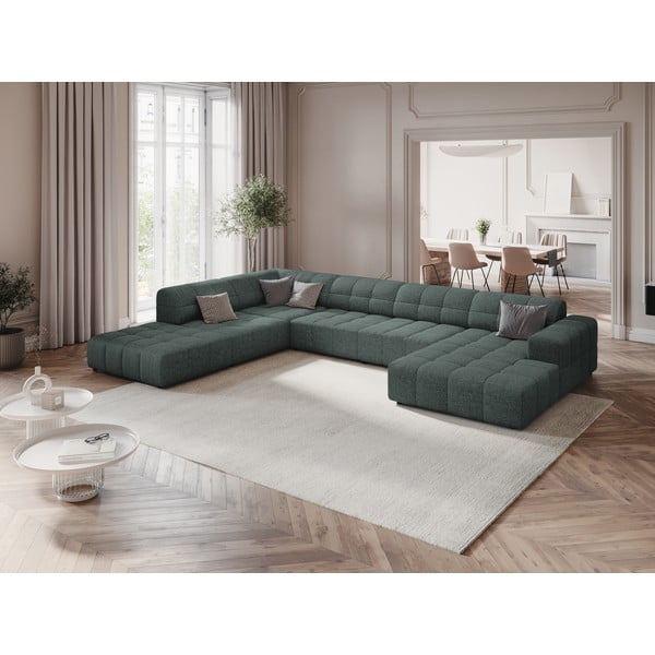 Tyrkysová rohová pohovka (levý roh/do "U") Chicago – Cosmopolitan Design-image-1