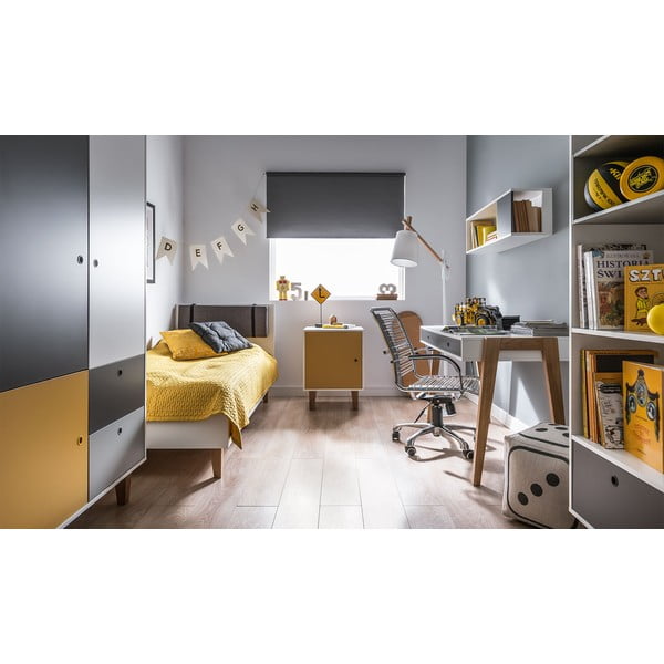 Bílo-šedý pracovní stůl Vox Concept-image-2