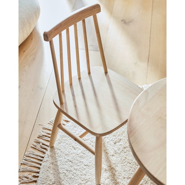 Dětský stůl z kaučukového dřeva Kave Home Dilcia, ø 55 cm-image-4