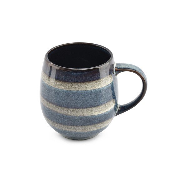 Modrý kameninový hrnek 430 ml Muggies – Salt&Pepper-image-2