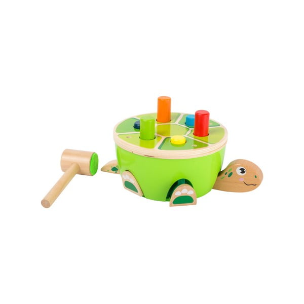 Dětská zatloukačka Legler Turtle Hammering-image-1