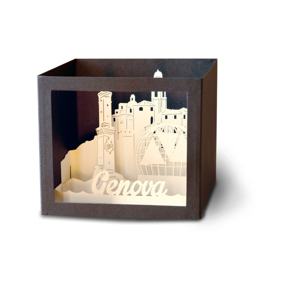 3D pohlednice W-Lamp Genova
